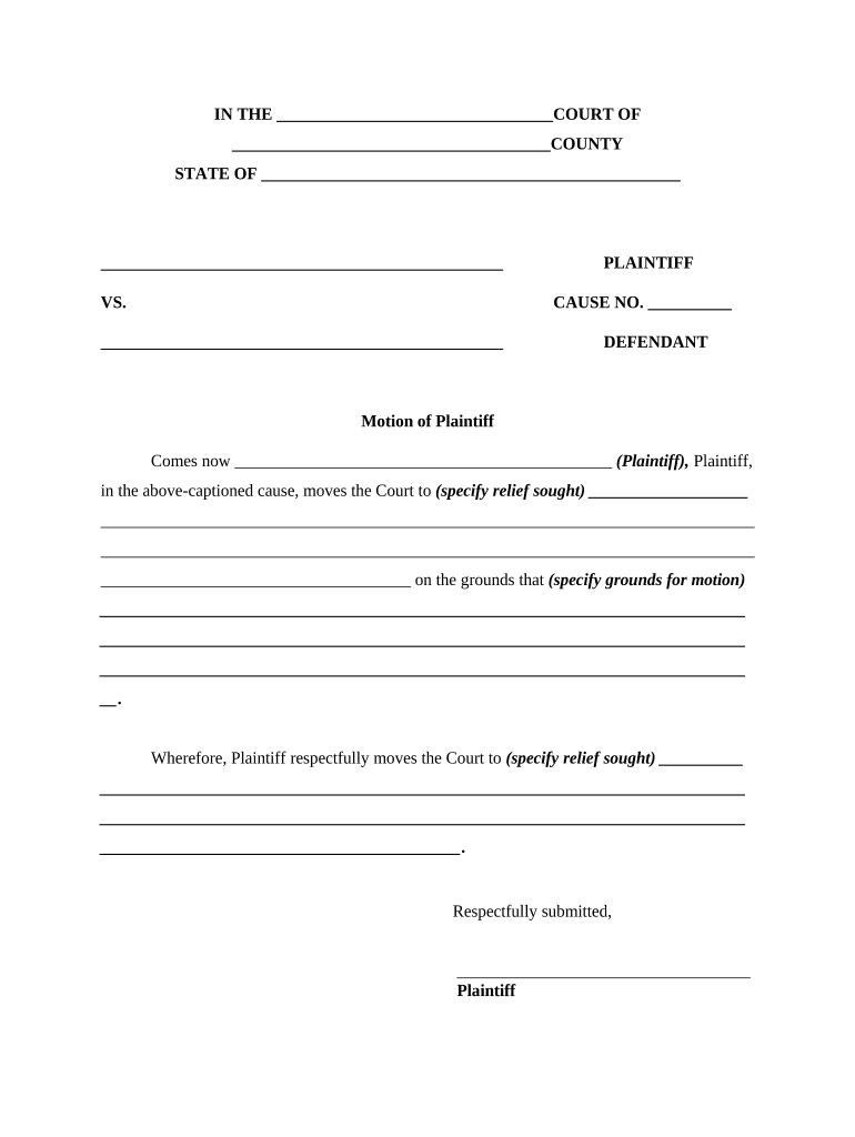 notice of motion to sell property ny surrogate's court Doc Template