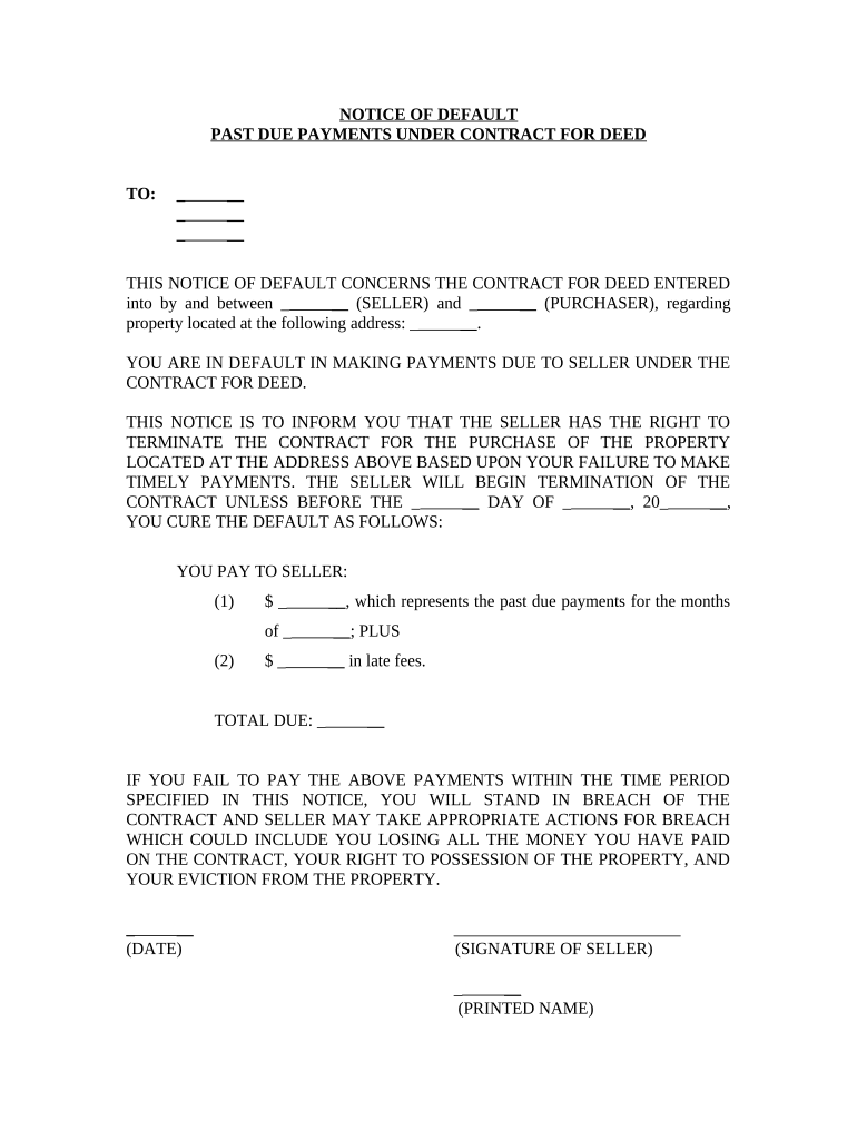 Contract for deed who pays property tax Fill out & sign online DocHub
