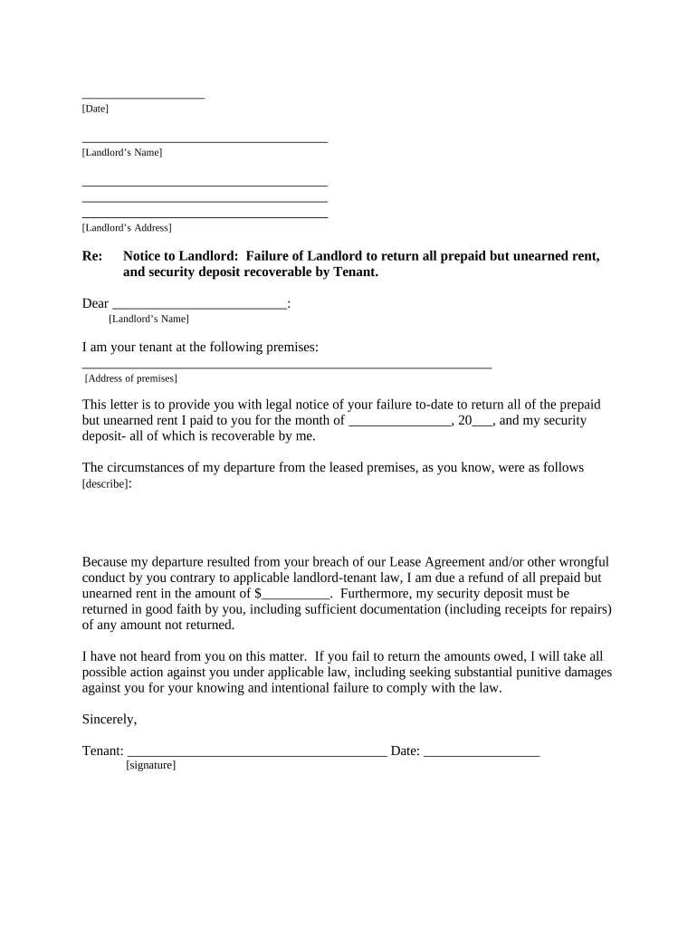 Wisconsin tenant landlord Fill out & sign online DocHub