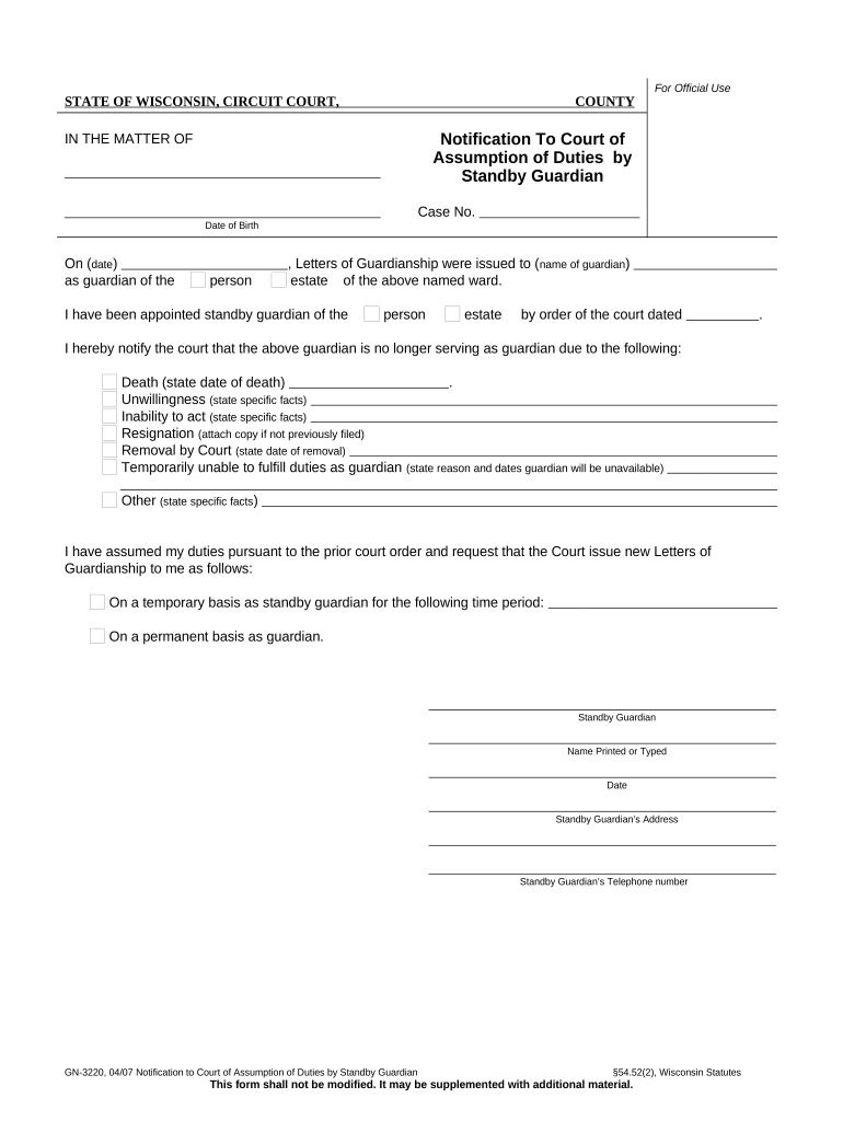 assumption duties Doc Template pdfFiller
