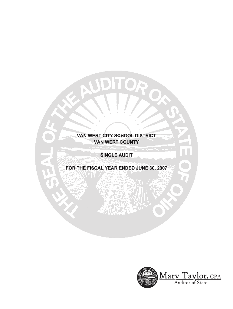 Van Wert CSD 07Van Wert doc auditor state oh Fill out & sign online