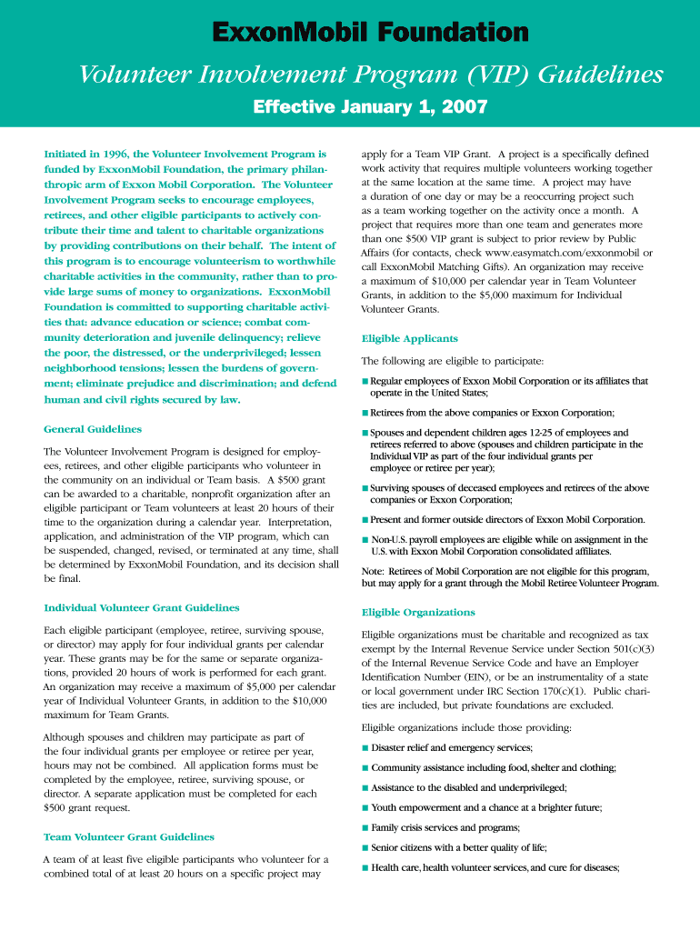 Exxonmobil donation request form Fill out & sign online DocHub