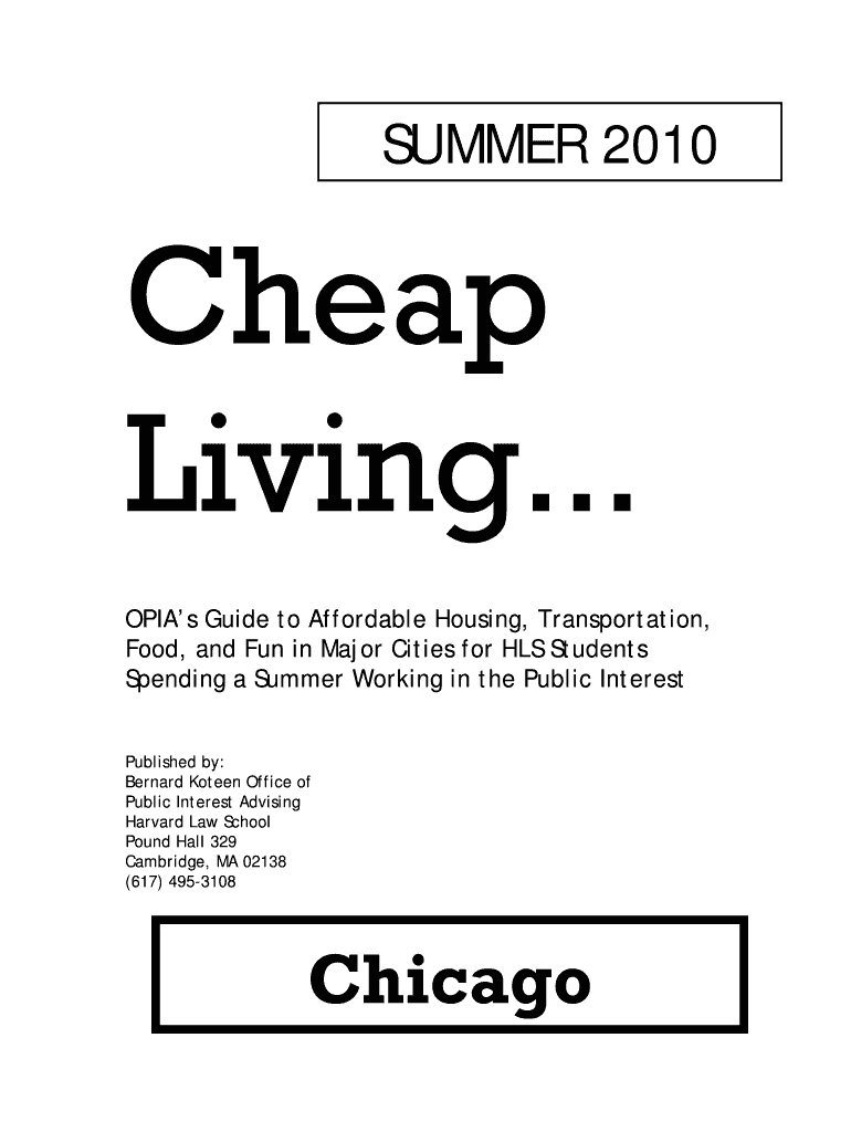 Cheap Living Harvard Law School law harvard Fill out & sign online
