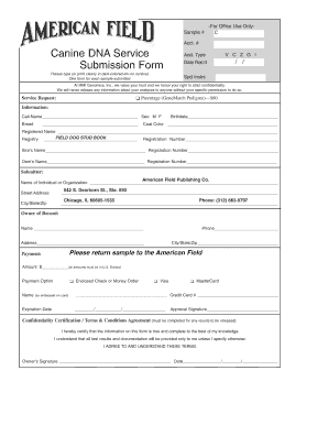 Akc Full Litter Registration Application | pdfFiller