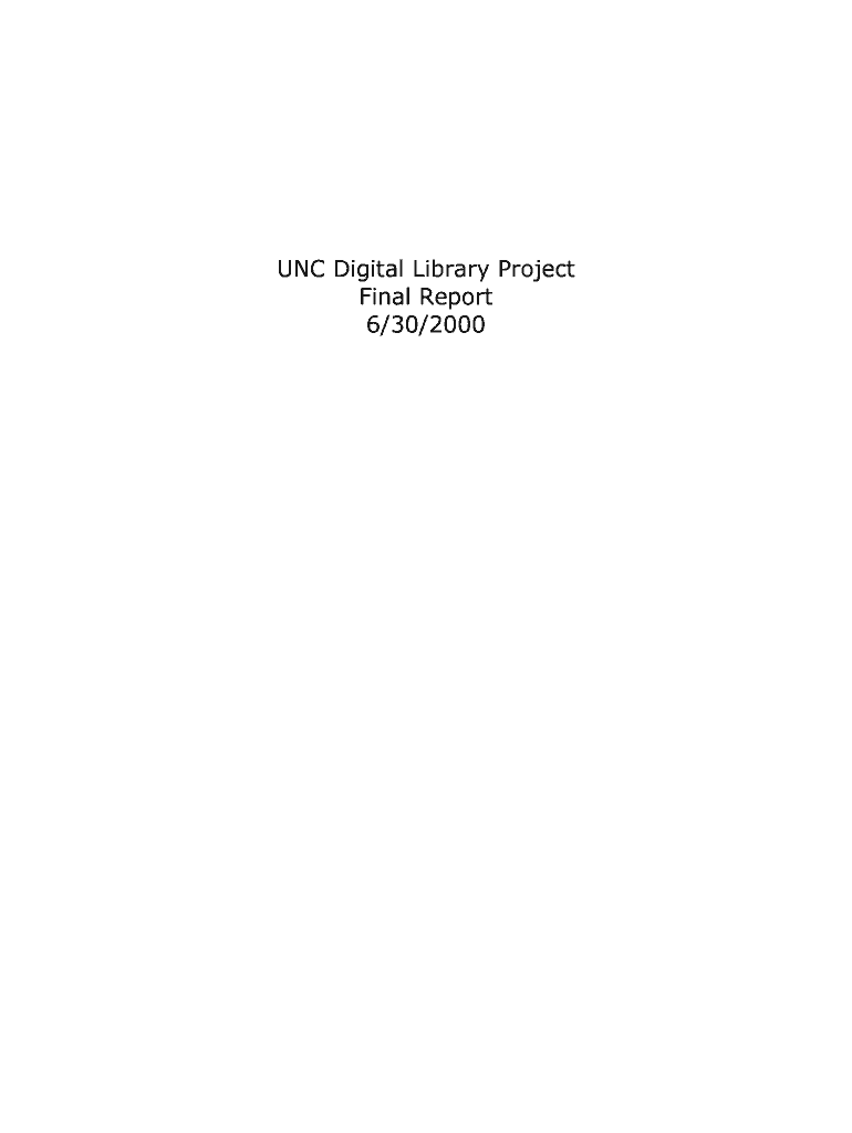UNC Digital Library Project Fill out & sign online DocHub