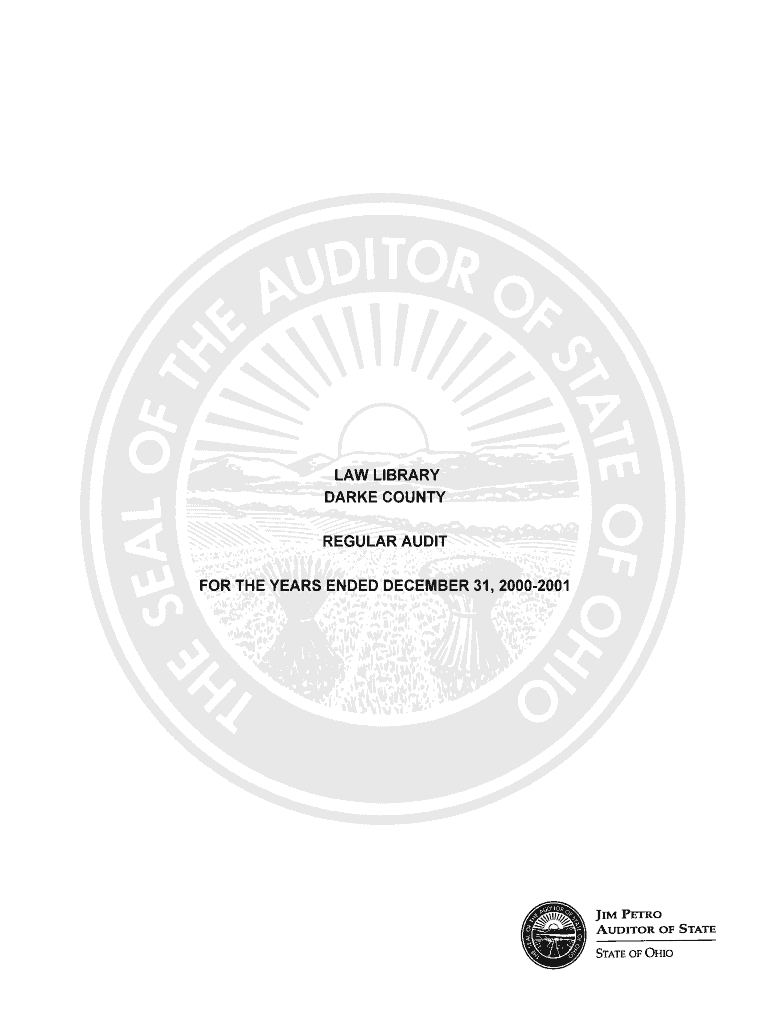 Darke County Law Library0001Darke Report doc auditor state oh Fill