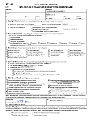 St101 - Fill and Sign Printable Template Online