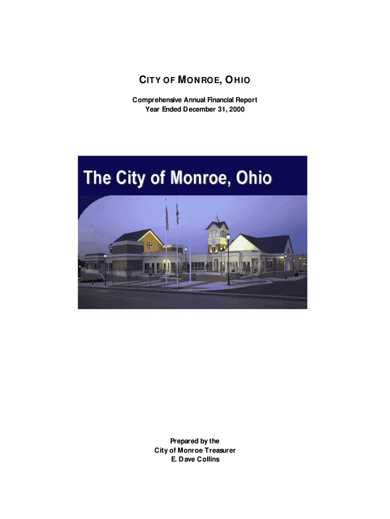 CITY OF MONROE, OHIO Ohio Auditor of State Fill out & sign online