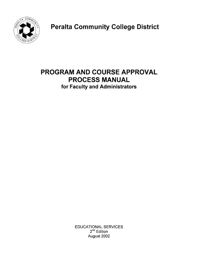 Fillable Online laney Peralta Community College District PROGRAM