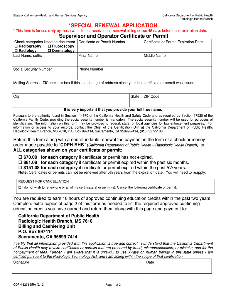California fluoroscopy license for physicians Fill out & sign online