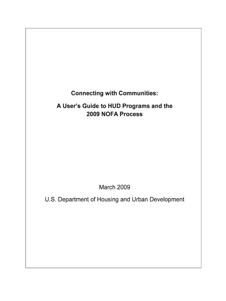 Connecting with Communities A User's Guide HUD GOV Archives