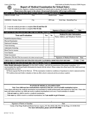 119 Printable Sample California Immunization Record Forms and Templates