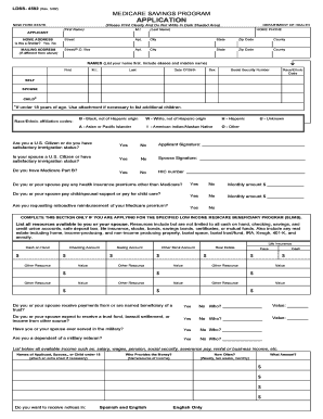 28 Printable Medicare Application Form Templates - Fillable Samples in