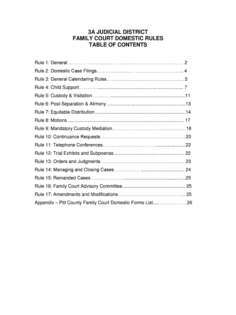 Fillable Online 3A JUDICIAL DISTRICT Fax Email Print pdfFiller