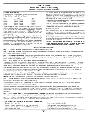Fillable Online 2587 form Fax Email Print - pdfFiller