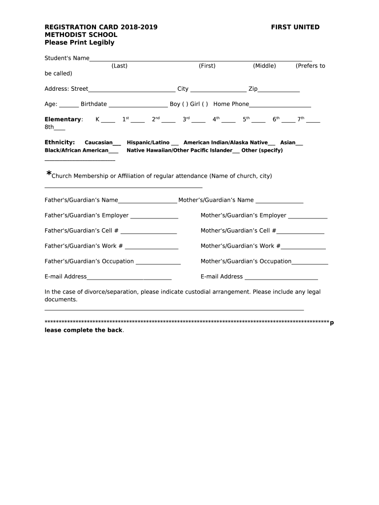 Preschool Powder Springs First United Methodist Church Doc Template