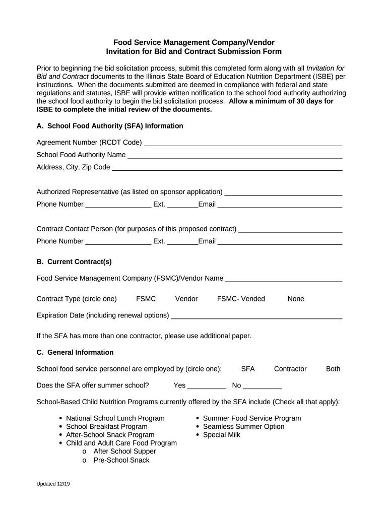 IFB Contract Submission .doc Doc Template pdfFiller