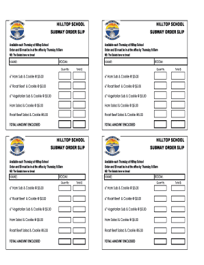 23 Printable subway job application pdf 2016 Forms and Templates