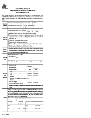 Ca Dmv Fee Calculator - Fill Online, Printable, Fillable, Blank | pdfFiller