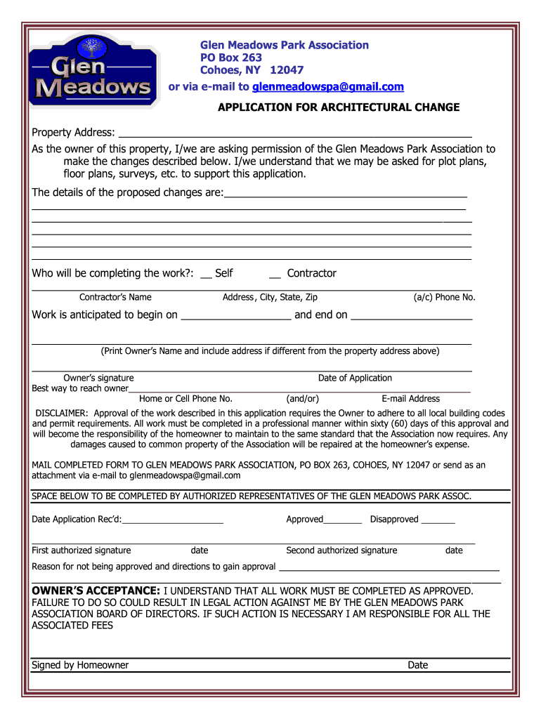 Glen Meadows Cohoes Ny Fill Online, Printable, Fillable, Blank