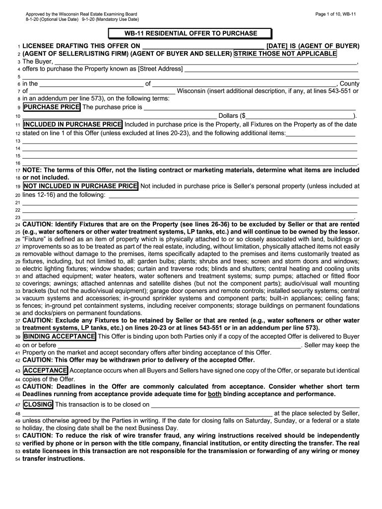 20202024 Form WI WB11 Fill Online, Printable, Fillable, Blank pdfFiller