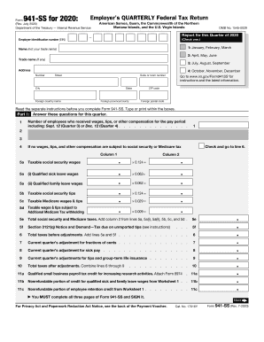Show Form 941 For 2023 Irs 941-Ss Form | Pdffiller