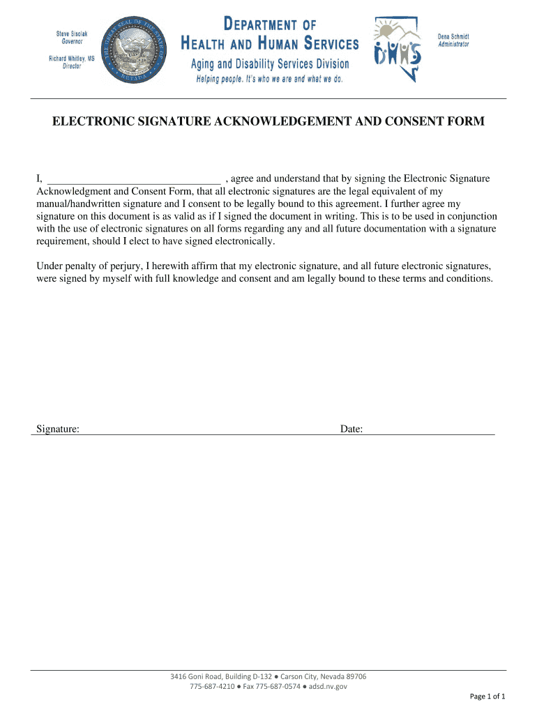 Fillable Online Electronic Signature Consent Form TWIST ID Workforce Fax Email Print