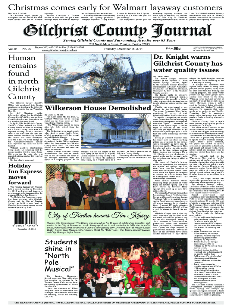 Fillable Online ufdcimages uflib ufl Christmas comes early for Walmart