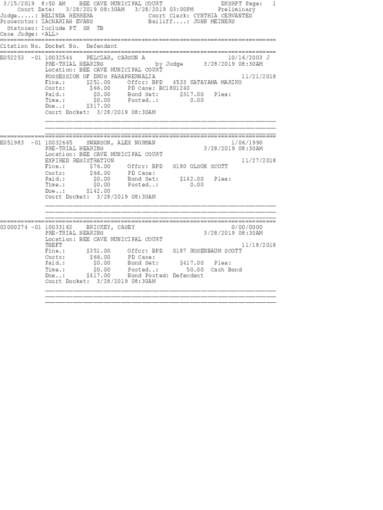 Fillable Online CT COURT DOCKET 9659.pdf. None Fax Email Print