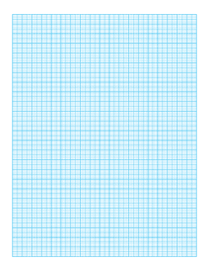 Multi-Width 1mm With 5mm Semi-bold And 10mm Bold Graph Paper - Fill and