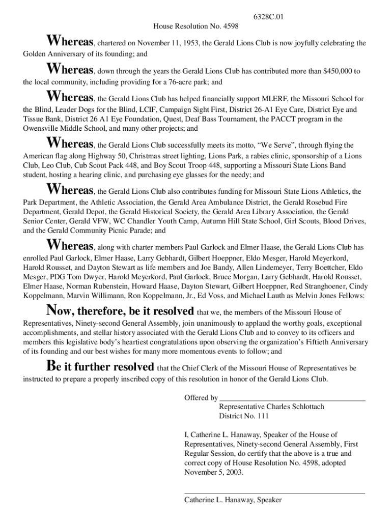 Fillable Online Gerald Lions Club (50th) Fax Email Print pdfFiller