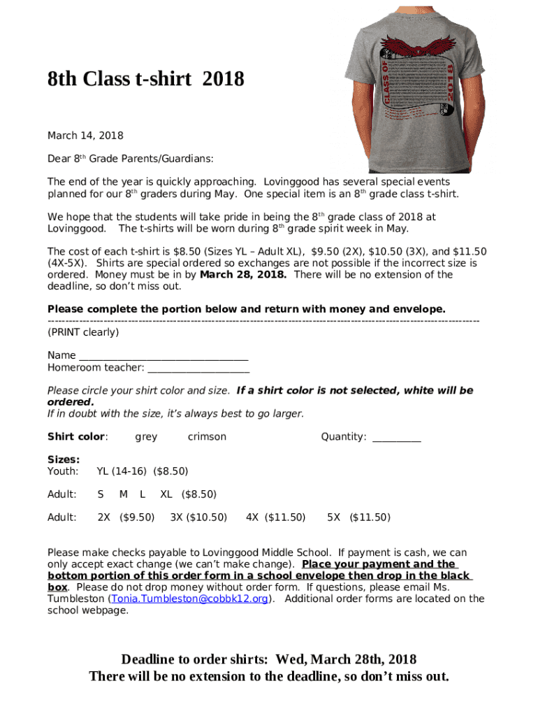 Lovinggood Middle School Doc Template pdfFiller