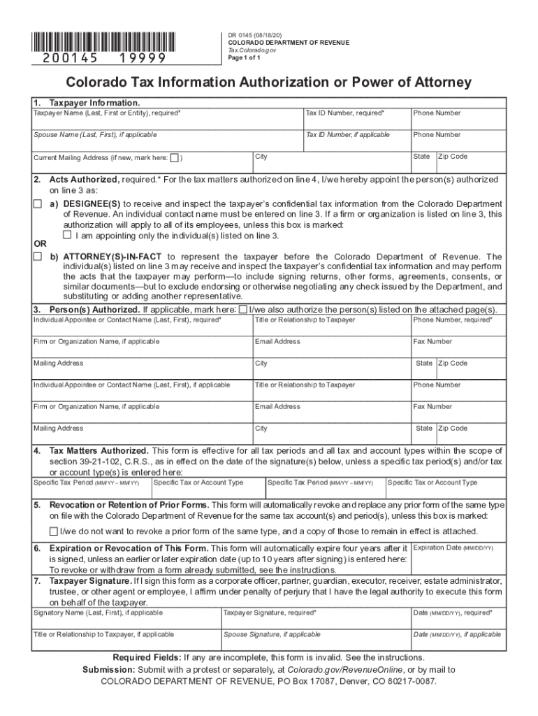 Dr 0145 Fill out & sign online DocHub
