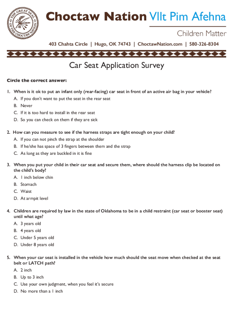 Fillable Online Choctaw Nation of Oklahoma Careers Jobs Fax Email Print pdfFiller