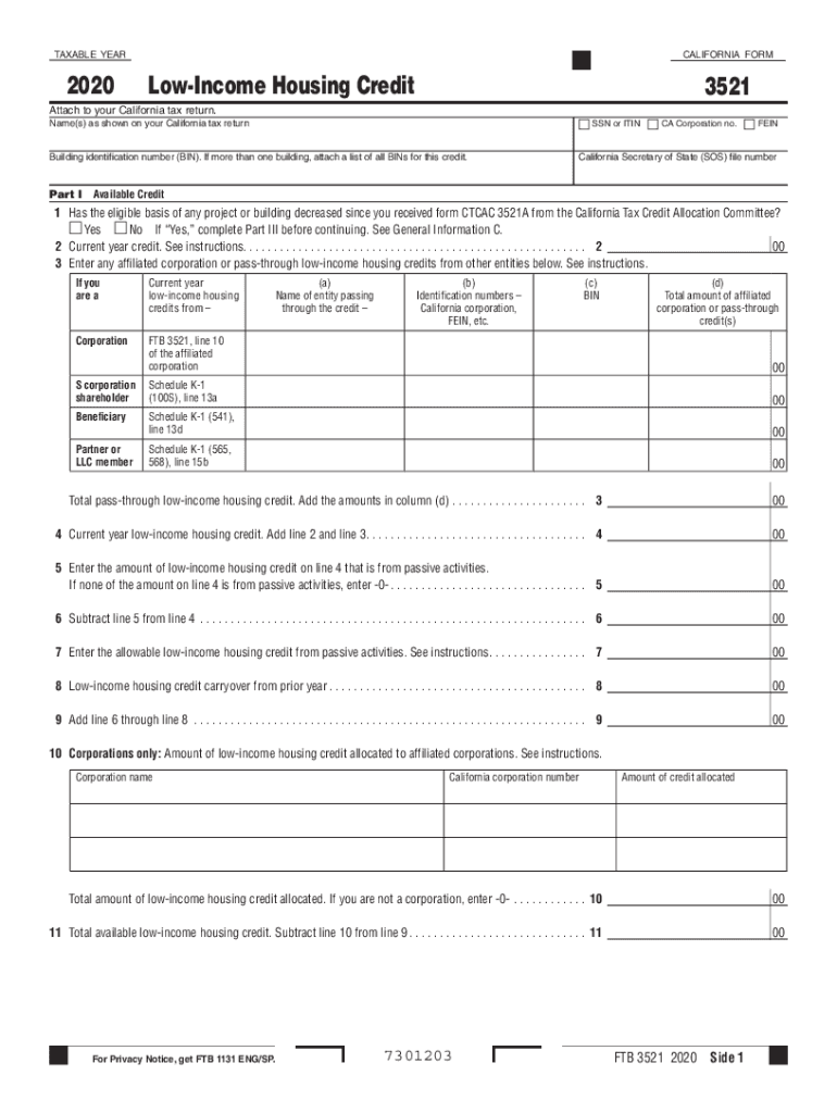 Ca form low housing Fill out & sign online DocHub