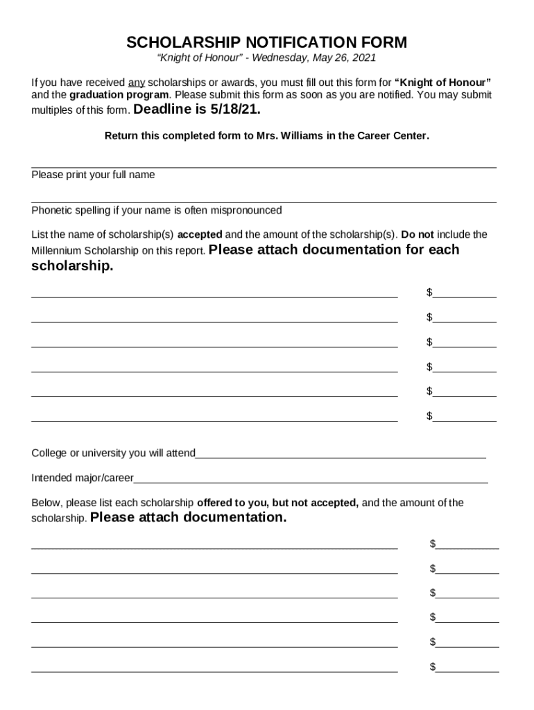 top 10 knights scholarship Doc Template pdfFiller