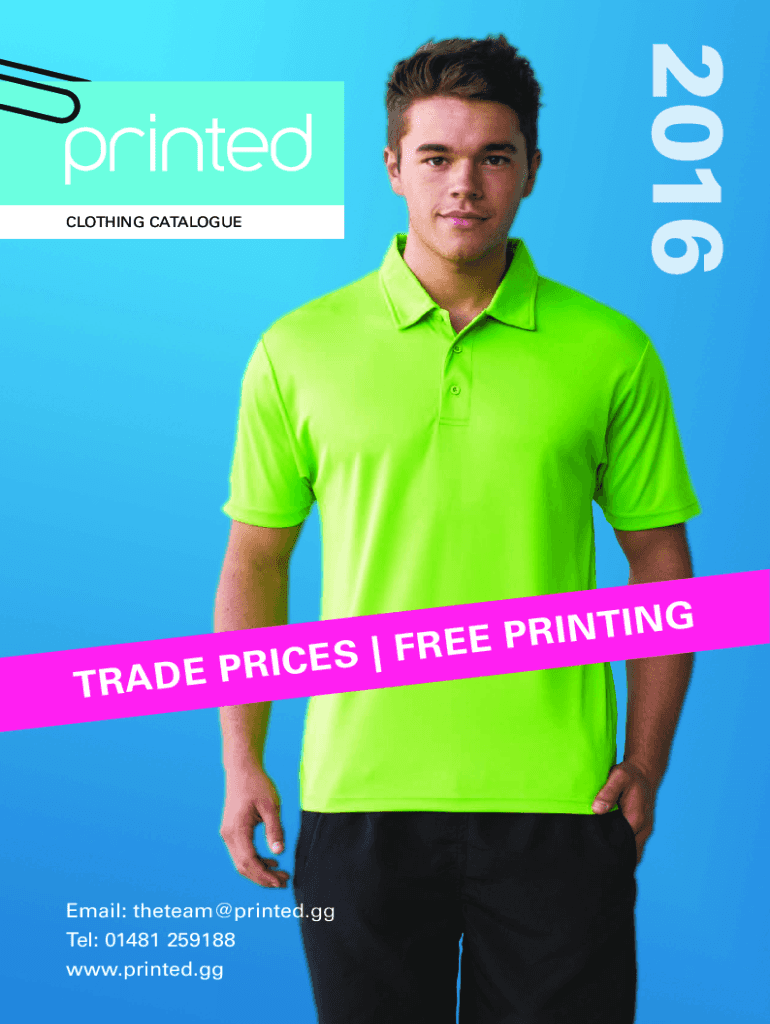 Fillable Online Bringing print back to the island Printing in