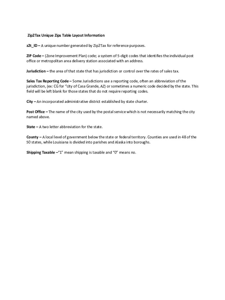 Fillable Online Sales Tax Calculators, Tables and Sales Tax by Zip Code