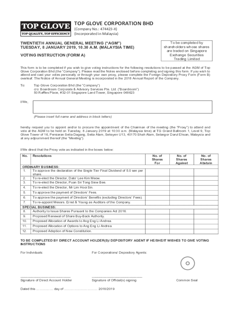 Fillable Online Top Glove Bhd Malaysia's Top Glove charged with
