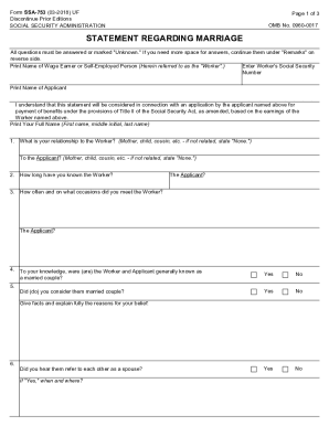 APPLICATION FOR SUPPLEMENTAL SECURITY INCOME (SSI - Fill and Sign