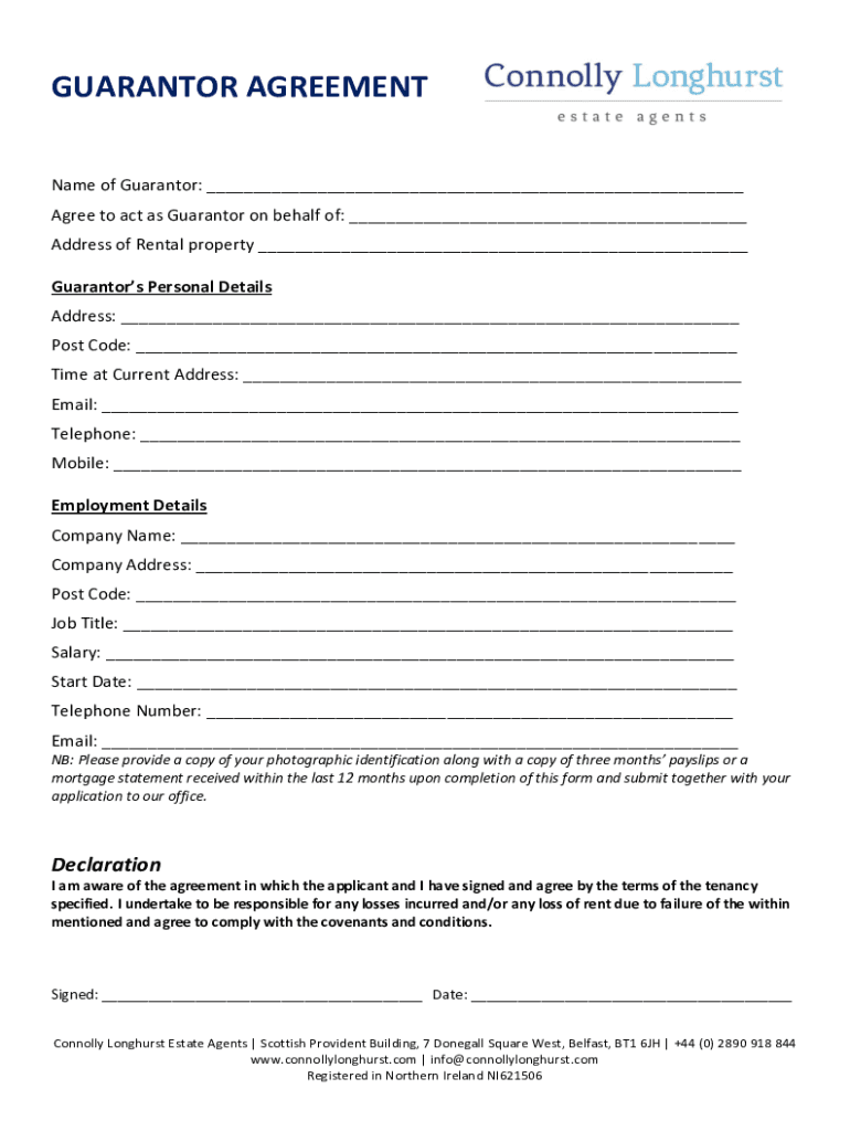 Fillable Online Frequently Asked Questions About Apartment Guarantors