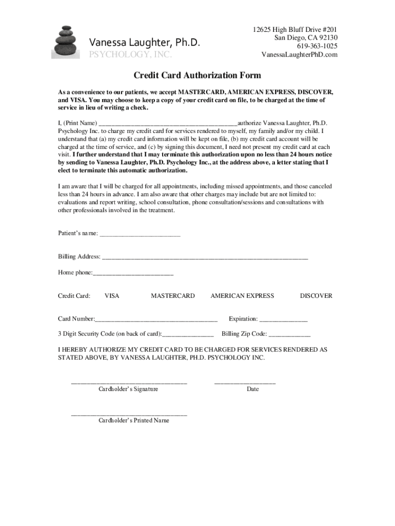 Fillable Online High Bluff Cafe 12625 High Bluff Dr San Diego, CA