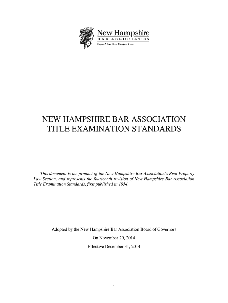 Fillable Online This document is the product of the New Hampshire Bar