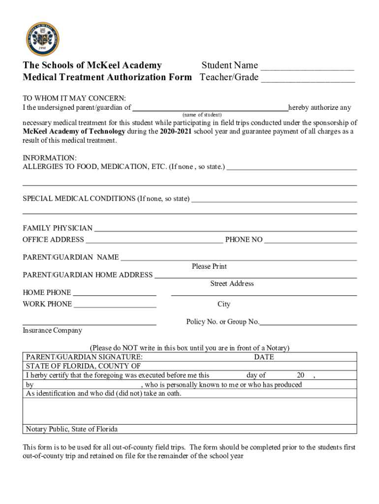 Fillable Online MAT Medical Authorization Form 2021.docx Fax Email