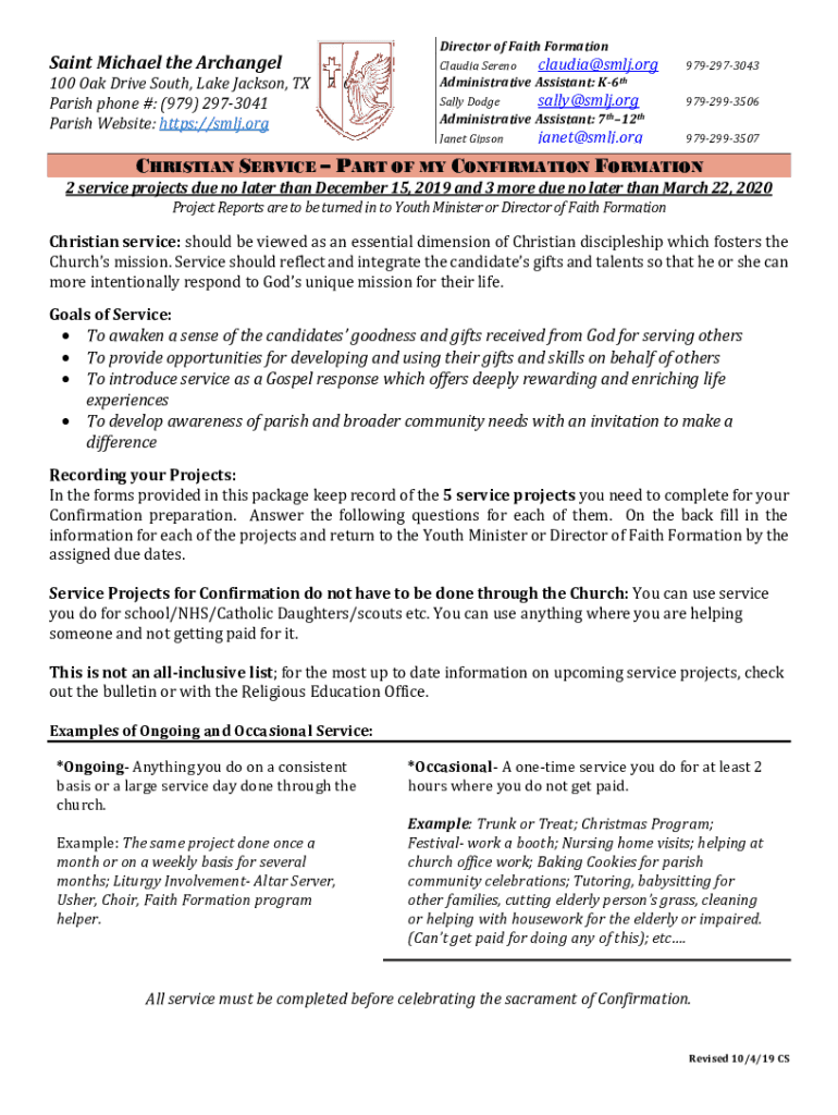 Fillable Online 100 Oak Drive South, Lake Jackson, TX 77566 Fax Email