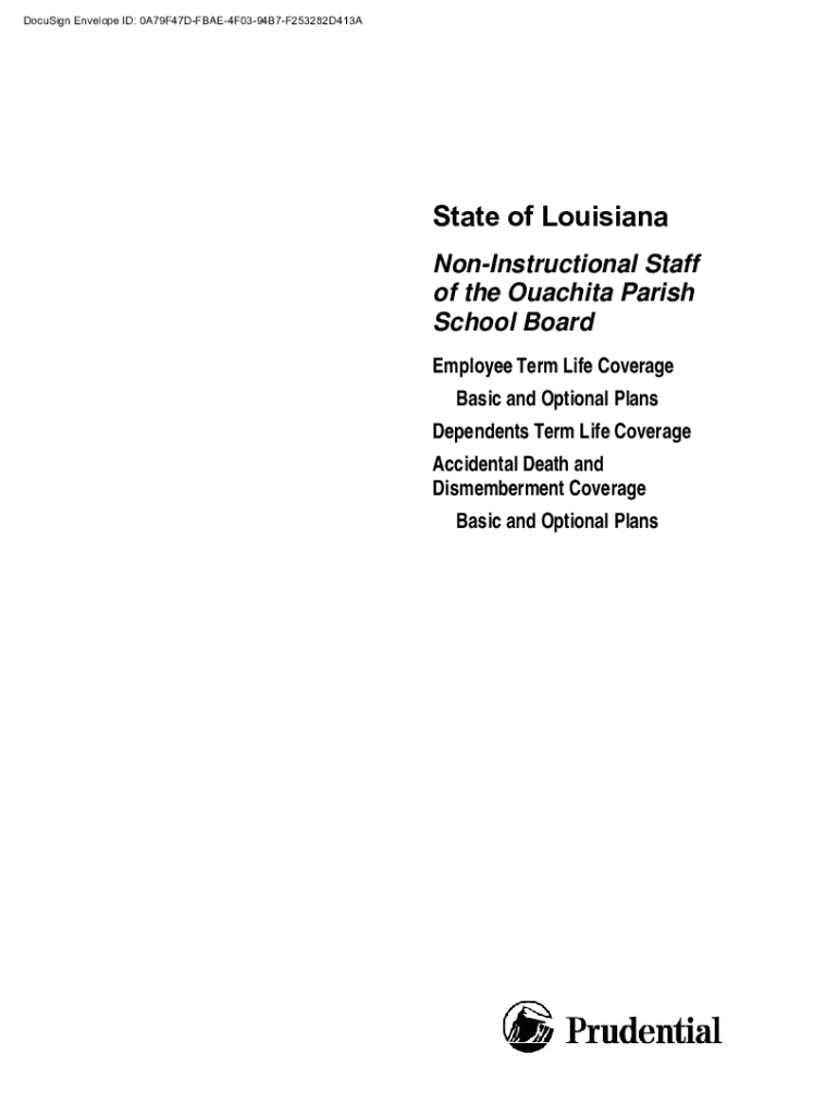 Fillable Online info groupbenefits PDF State of Louisiana Office of