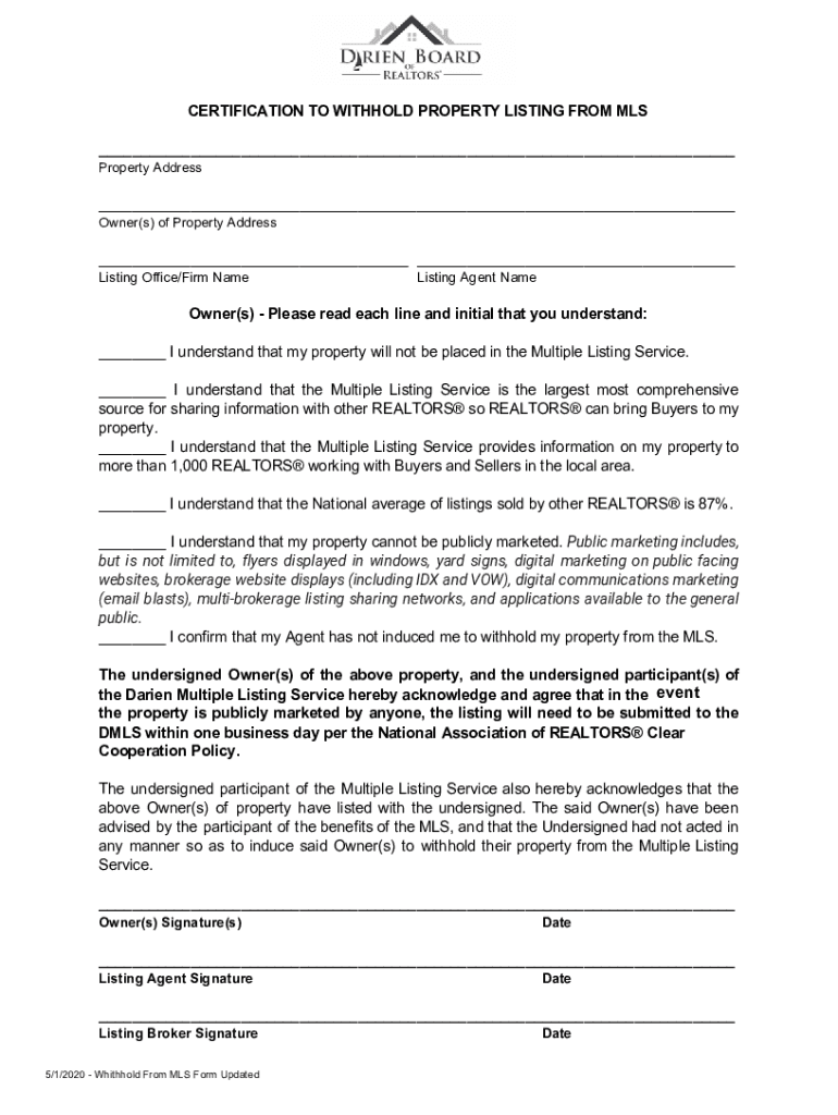 Fillable Online Withholding CertificatesInternal Revenue ServiceWhat Is