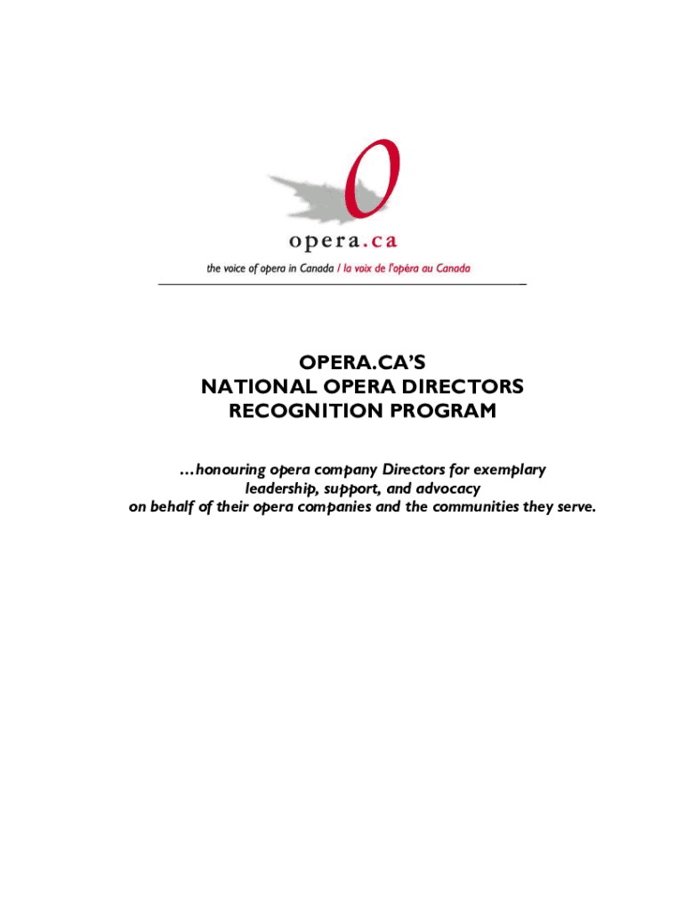 Fillable Online List of North American opera companies WikipediaBest