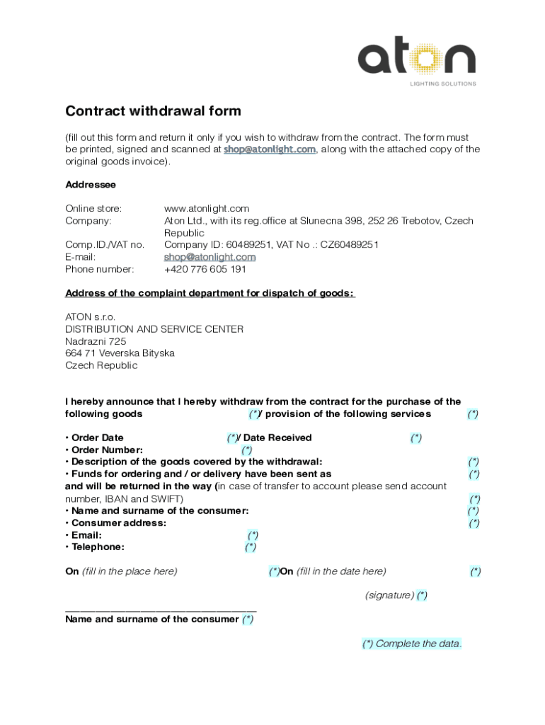 Fillable Online Letter of Withdrawal Sample Letter of WithdrawalRequest for Withdrawal of