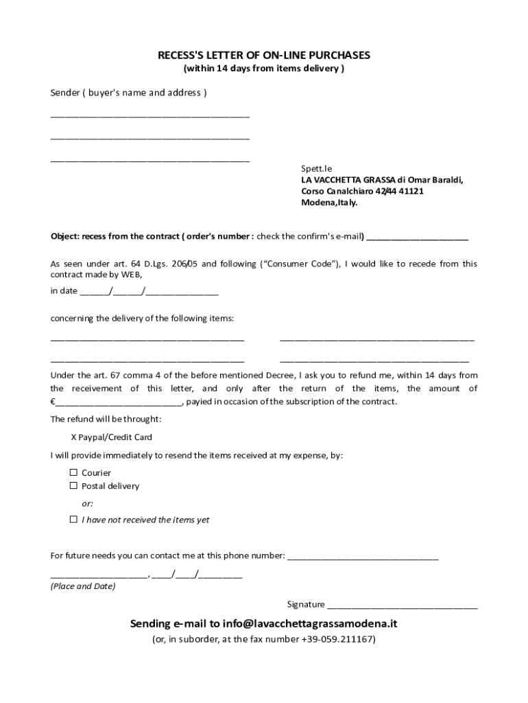 Fillable Online Your refund rights explainedmoney.co.uk Fax Email Print